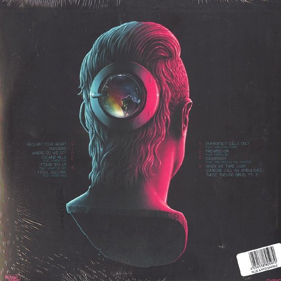 Daniel Johns, FutureNever, Limited Edition, Blue, Red, Colored Vinyl LP, BMG NEW - Picture 2 of 2